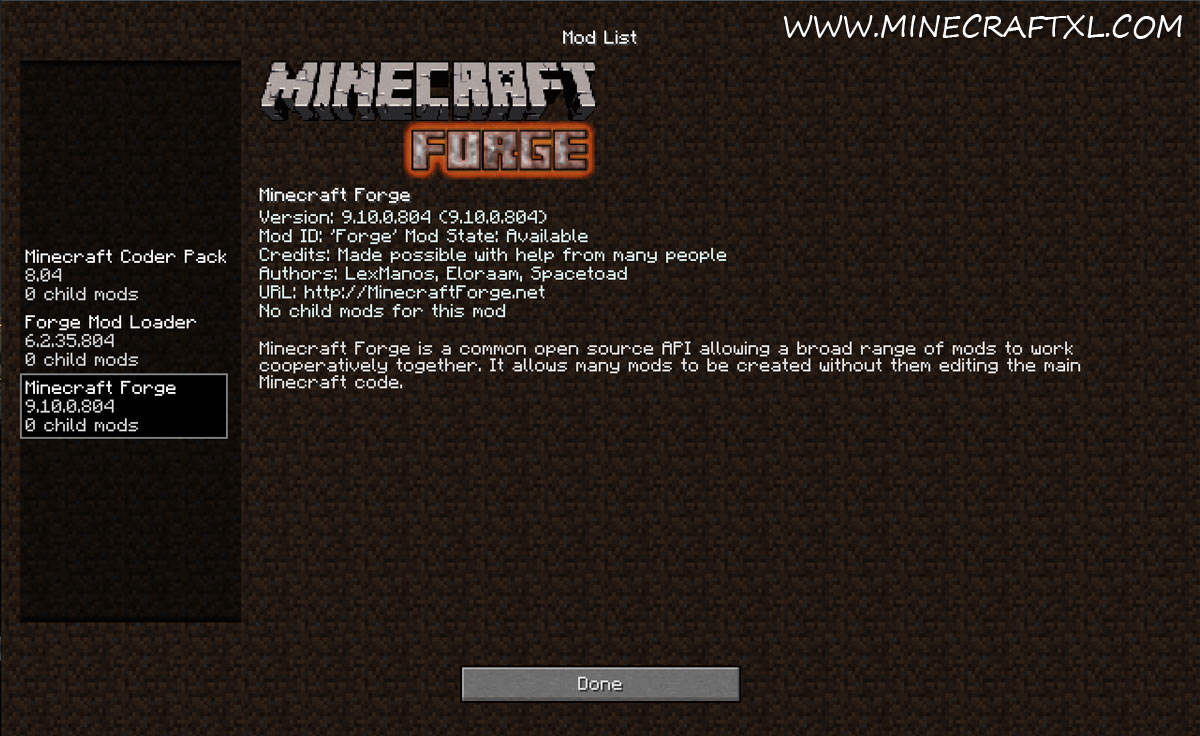Minecraft forge 1.7.10 download
